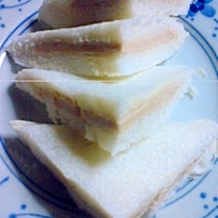 はちみつピーナッツバターサンド レシピ 作り方 By 木春0522 楽天レシピ